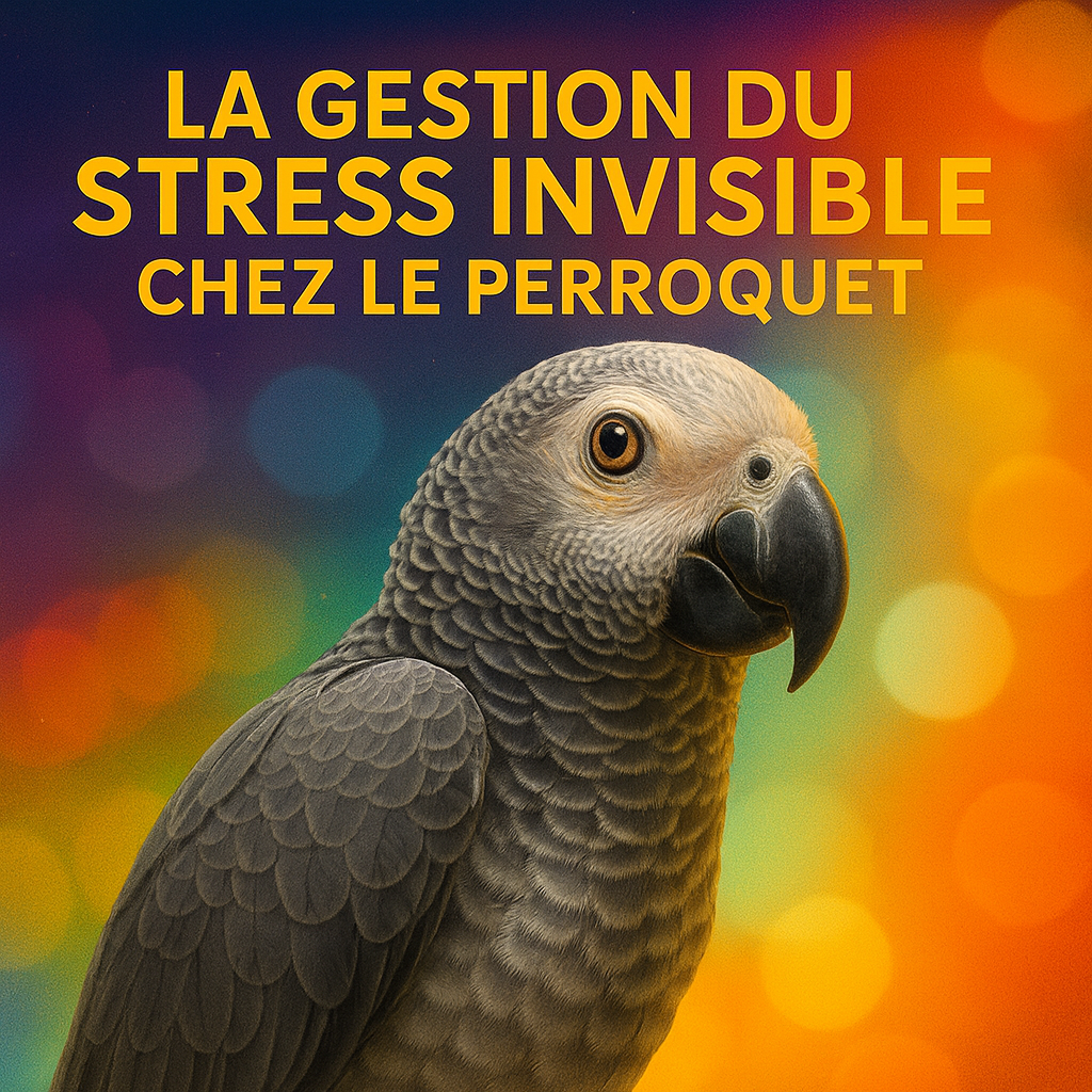 La gestion du stress invisible chez le perroquet
